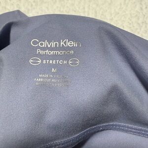 Calvin Klein Performance Stretch Leggings in Light Blue